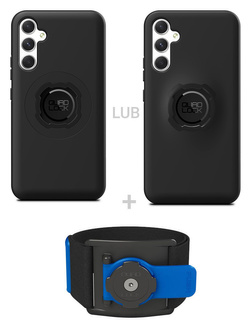 Zestaw do biegania: etui na telefon Samsung Galaxy A34 + opaska sportowa Quad Lock