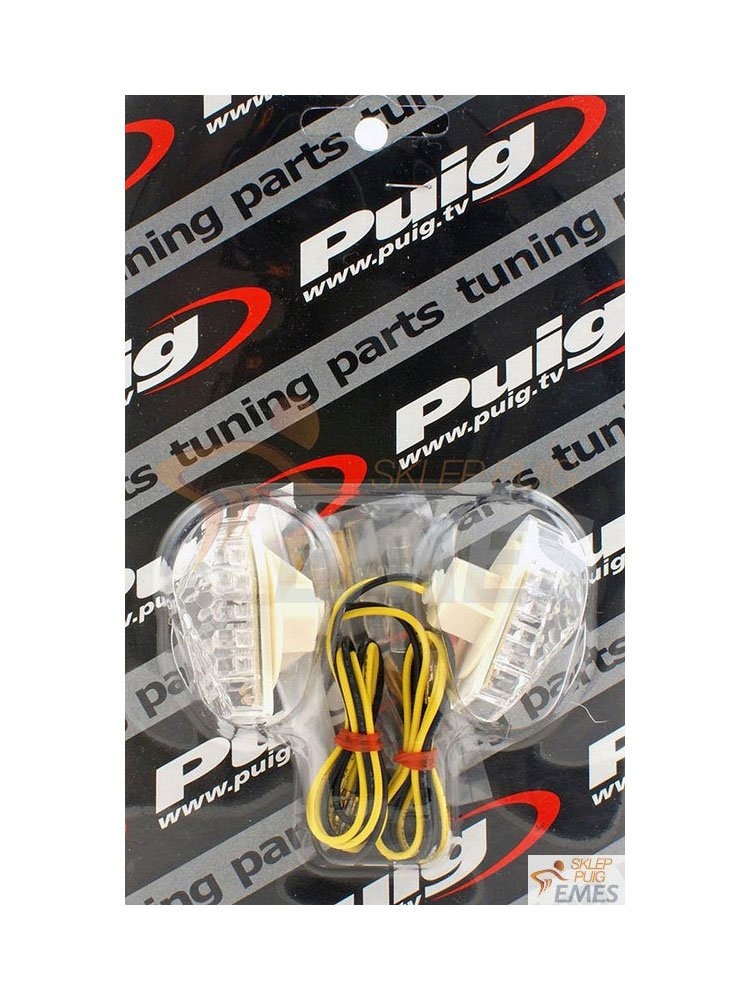 Kierunkowskazy PUIG LED do owiewek motocykli Suzuki