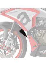 Przedłużenie błotnika przedniego PUIG Aprilia RS660/ RSV4/ Tuono czarne