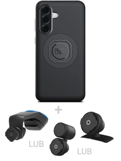 Zestaw do samochodu: etui MAG na telefon Samsung Galaxy A56 (magnetyczne) + mocowanie Quad Lock