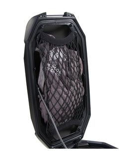 Kufer boczny aluminiowy Hepco&Becker Xceed Jet 38 lewy, czarny [pojemność: 38 l]