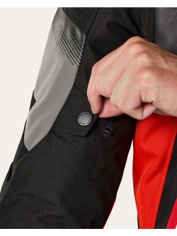 Kurtka motocyklowa tekstylna REV’IT! Control H2O czarno-czerwona