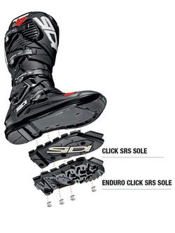 Buty enduro Sidi Crossfire 3 SRS czarno-szare