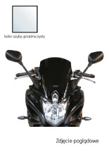 Szyba motocyklowa MRA Oryginalny kształt "O" Yamaha XJ 6 Diversion F/Fz 6 R [10-] przeźroczysta