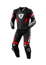 Kombinezon motocyklowy dwuczęściowy REV’IT! Argon 3 czarno-fluo czerwony
