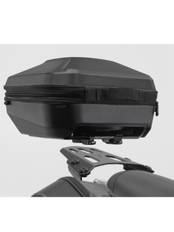 Zestaw: kufer centralny plastikowy Urban ABS + stelaż SW-MOTECH Suzuki SV650 ABS WCX0/WCX1 (15-)/ SV 650 X (18-25) [pojemność 16-29 L ]