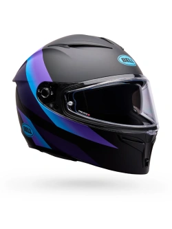Kask integralny Bell Lithium czarno-fioletowo-niebieski