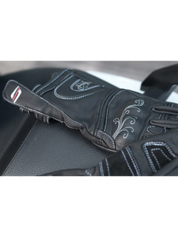 Rękawice motocyklowe damskie Shima Modena czarne