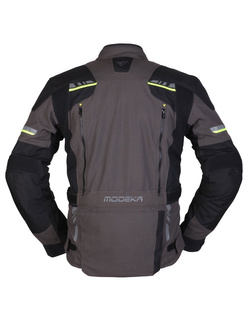 Kurtka motocyklowa Modeka Taran szaro-czarno-neonowa