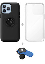 Zestaw: etui MAG na telefon iPhone 14 Pro Max (magnetyczne) + wodoodporny pokrowiec MAG + uchwyt kulowy Quad Lock