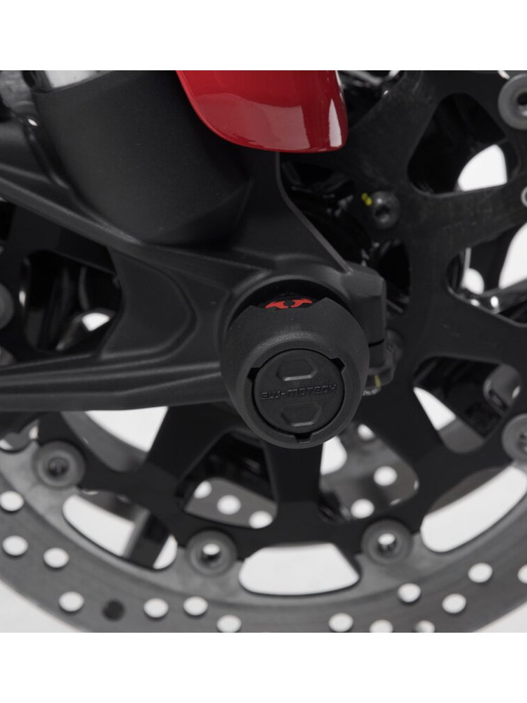 Slidery przedniego zawieszenia SW-MOTECH do Ducati Multistrada V4 / S (20-)/ Rally (23-), Hypermotard 950/ SP (21-)