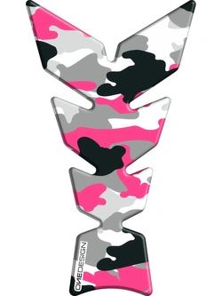 Tankpad Uniwersalny Onedesign Soft Touch kamuflaż fluo fuksja