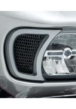 Lampy przednie LED z kratką wentylacyjną Kuryakyn Tracer Harley Davidson (wybrane modele)