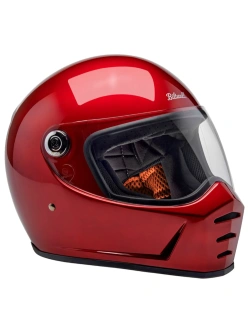 Kask integralny Biltwell Lane Splitter Solid czerwony