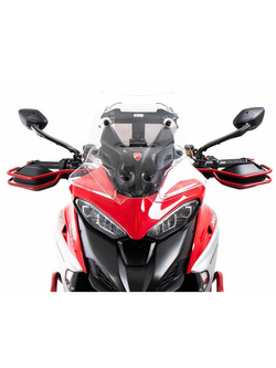 Handguardy osłona oryginalnych handbarów Hepco&Becker Ducati Multistrada V4/S/S Sport (21-24)/Rally (23-24) czerwone