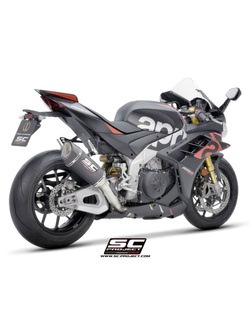 Tłumik motocyklowy SC-Project SC1-R Aprilia RSV 4 Factory (21-) włókno węglowe 