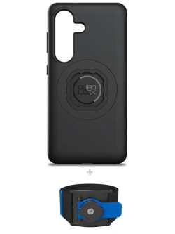 Zestaw do biegania: etui MAG na telefon Samsung Galaxy S26 (magnetyczne) + opaska sportowa Quad Lock