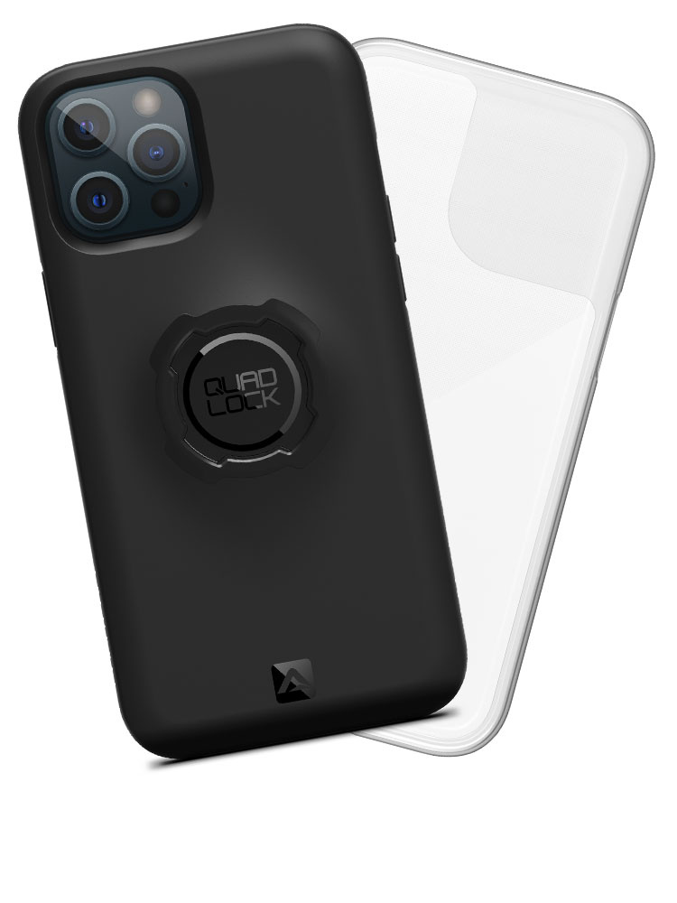 Zestaw: etui na telefon iPhone 12 Pro Max + wodoodporny pokrowiec Quad Lock