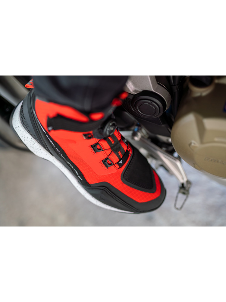 Buty motocyklowe Shima Takeshi czarno-czerwone