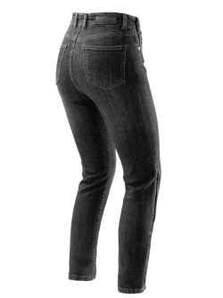Jeansy motocyklowe damskie Rebelhorn Classic Mono czarne