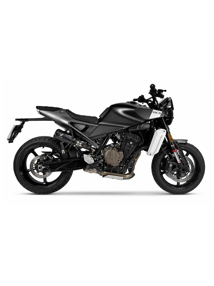 Tłumik motocyklowy IXRACE MK2 KTM, Husqvarna (wybrane modele) czarny, z homologacją