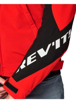 Kurtka motocyklowa tekstylna REV’IT! Hyperspeed 3 H2O czerwono-czarna