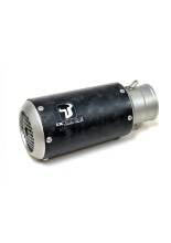 Tłumik motocyklowy IXRACE MK2 KTM Duke 125/ 390 (24-) karbonowy, z homologacją