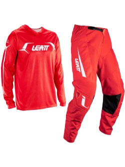 Zestaw offroadowy: bluza i spodnie Leatt Moto 3.5 czerwony