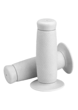 Manetki motocyklowe Biltwell Renegade TPV do kierownic o średnicy 22 [mm] białe