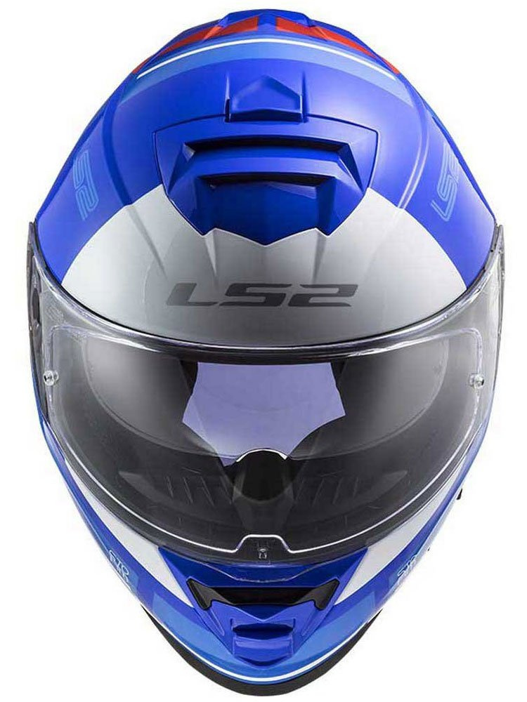 Kask integralny LS2 FF800 Storm Slant niebiesko-czerwony
