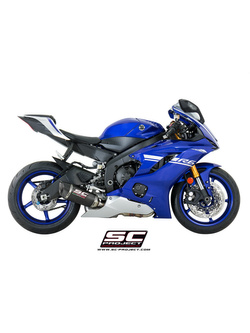 Tłumik SC-Project SC1-R Carbon / Titanium (Slip-on) - Yamaha YZF R6 [17-20]