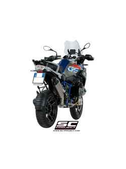 Tłumik SC-Project X-Plorer Titanium + Carbon (SLIP ON) - BMW R 1200 GS - ADVENTURE [17-18]