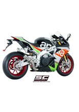 Tłumik CR-T High Position Titanium SC-Project do Aprilia RSV4 RF/RR 2017