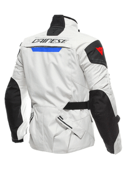 Kurtka motocyklowa tekstylna Dainese Splugen 3L D-Dry biało-czarna