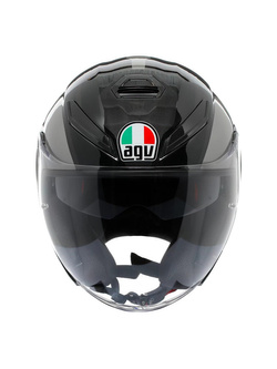 Kask otwarty AGV K-5 Jet Evo Tune szaro-czarny