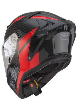 Kask integralny Caberg Drift Evo II Carbon Nova czarno-czerwony