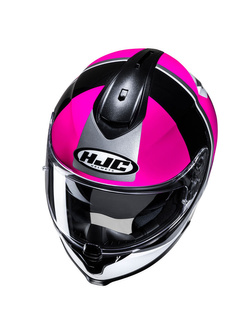 Kask integralny HJC C70N Alia różowo-srebrny