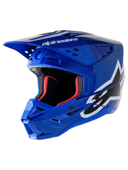 Kask enduro Alpinestars MX Supertech M5 Corp niebieski