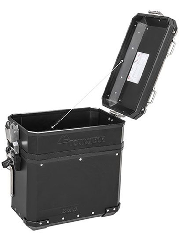 Podwyższenia kufrów Touratech Volume Booster do oryginalnych aluminiowych kufrów BMW (zestaw 2) czarne