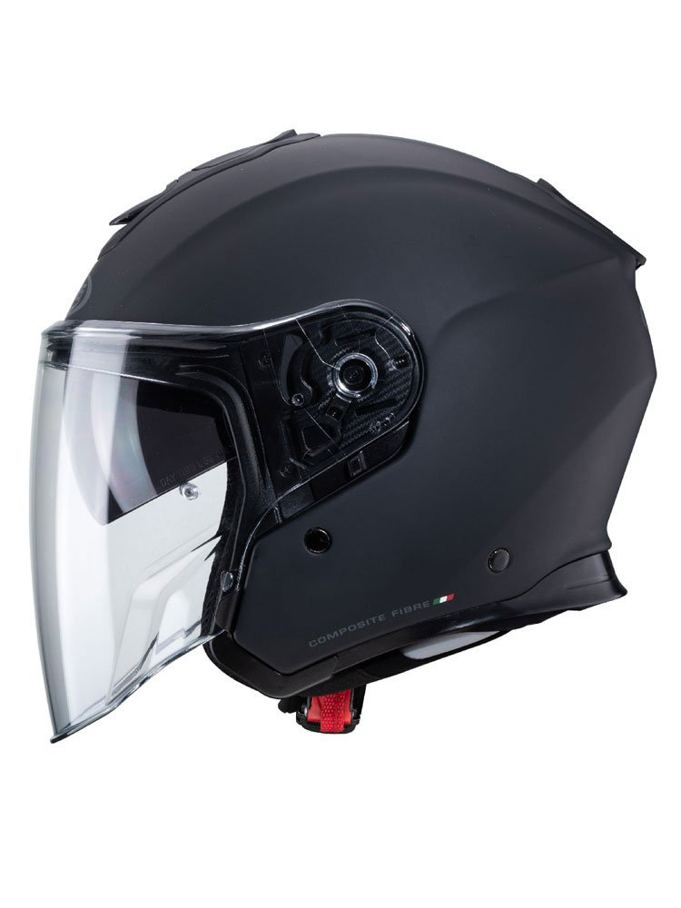 Kask otwarty Caberg Flyon czarny matowy