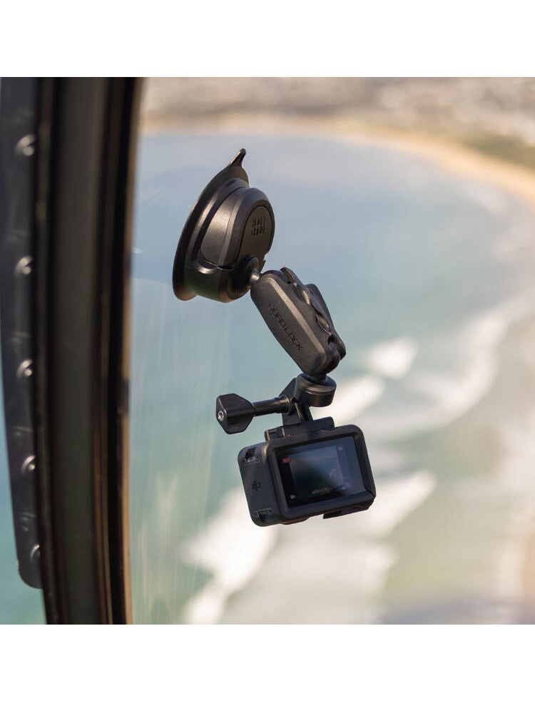 Głowica do kamer sportowych Quad Lock 360