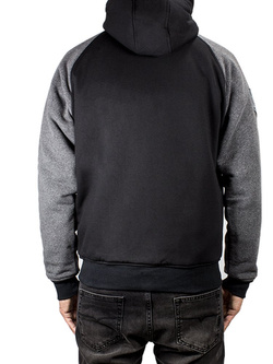 Bluza z kapturem John Doe czarno-szara