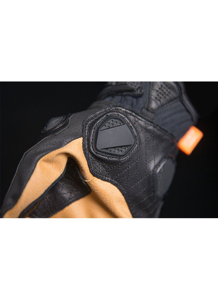 Rękawice motocyklowe Icon Hypersport Short czarne