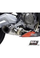 Pełny układ wydechowy SC-Project S1 Aprilia Tuono 660 (21-) tytan