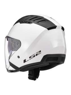 Kask otwarty LS2 OF600 Copter II Solid biały