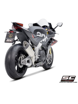Tłumik motocyklowy SC-Project SC1-R Aprilia RSV 4 Factory (21-) tytan