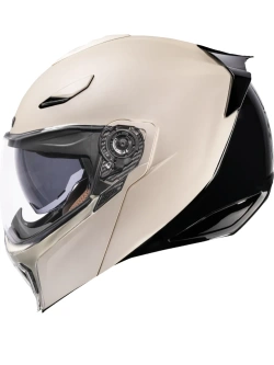 Kask modułowy Icon Threshold™ Steady State biało-czarny