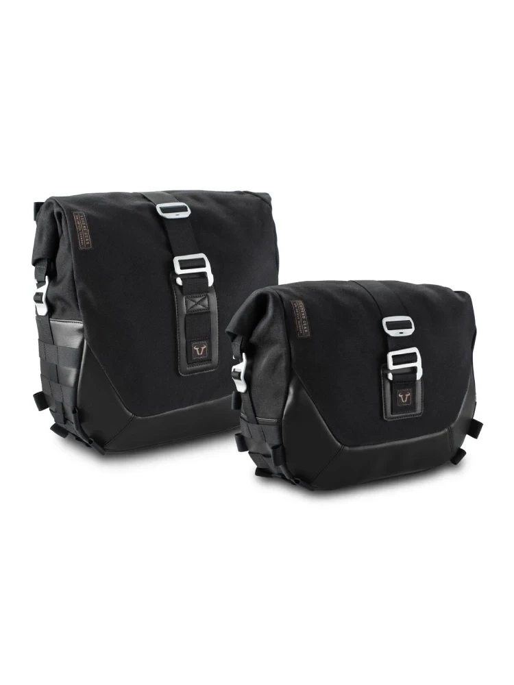 Zestaw sakw bocznych SW-Motech Legend Gear LC2/LC1 ze stelażami Royal Enfield Interceptor Bear 650 (25-) czarne