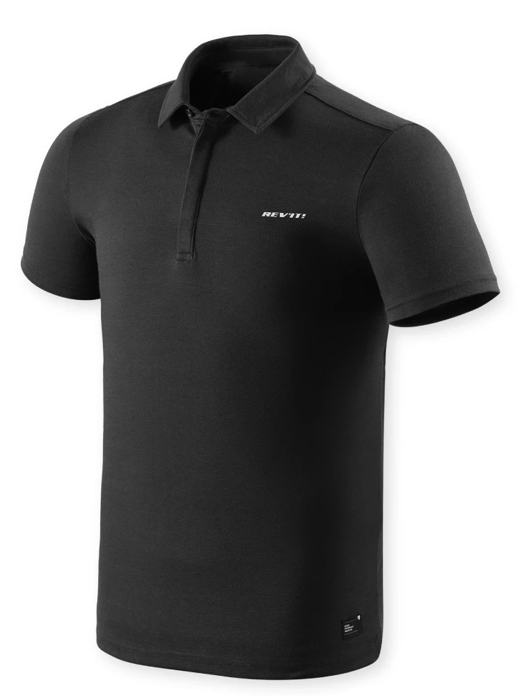 Koszulka REV’IT! Polo Wyatt czarna