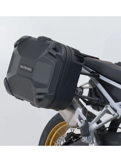 Zestaw: kufry boczne DUSC M i L + kufer centralny DUSC XL + stelaże + zestaw obniżający SW-Motech BMW R 1200 GS Adventure LC (13-18)/ R 1250 GS Adventure (18-24) [poj.: 33 + 41 + 55l]